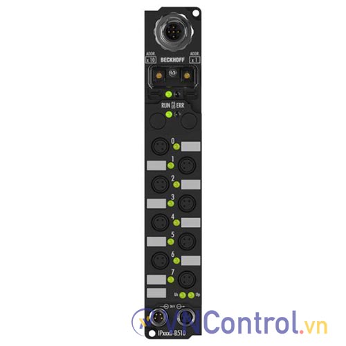 IP2020-B510 | Fieldbus Box, 8-channel digital output, CANopen, 24 V DC, 2 A, Ø8