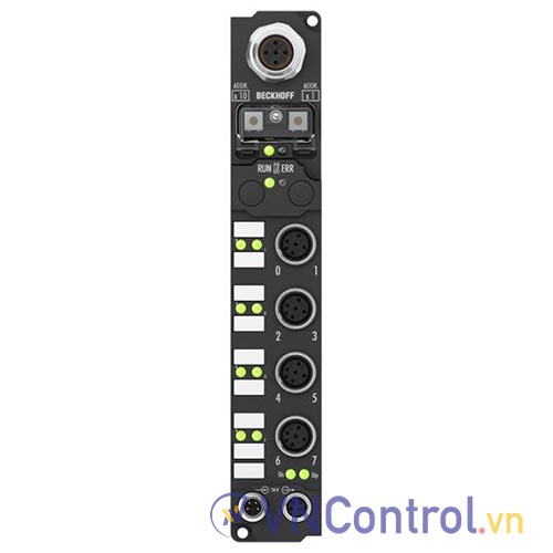 IP2022-B200 | Fieldbus Box, 8-channel digital output, Lightbus, 24 V DC, 2 A, M12
