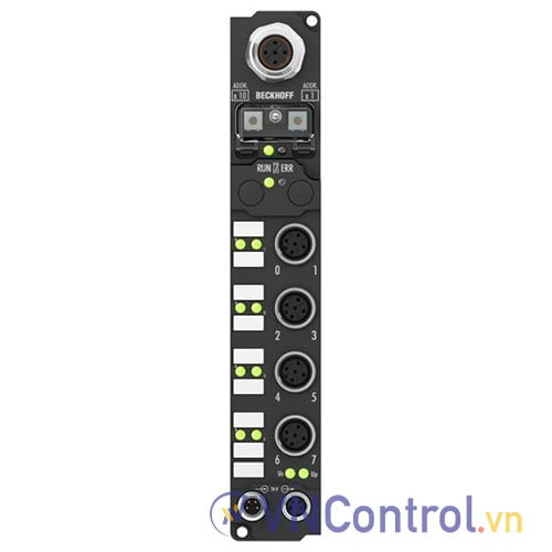 IP2022-B200 | Fieldbus Box, 8-channel digital output, Lightbus, 24 V DC, 2 A, M12