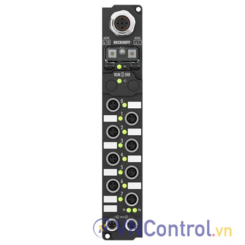 IP2041-B810 | Fieldbus Box, 8-channel digital output, RS232, 24 V DC, 2 A (? 12 A), M8