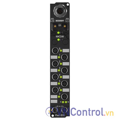 IP2331-B510 | Fieldbus Box, 4-channel digital input + 4-channel digital output, CANopen, 24 V DC, 0.2 ms, 2 A, M8