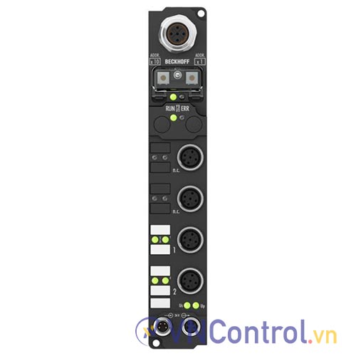 IP2512-B730 | Fieldbus Box, 2-channel PWM output, Modbus, 24 V DC, 2.5 A, M12