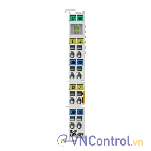 Cầu nối tín hiệu ngõ vào Beckhoff KL3404