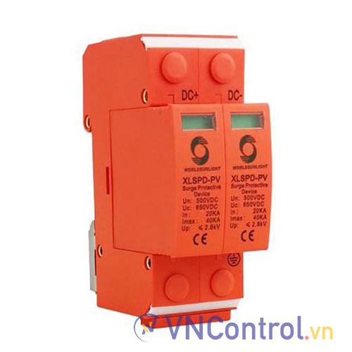 CB chống sét DC XLSPD-PV 1000VDC 40kA 2P