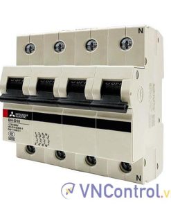 MCB Mitsubishi BH-D10 4P 10A 10kA C N