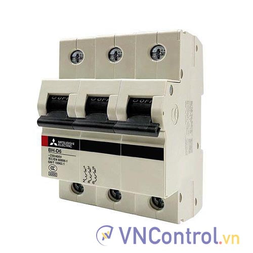 MCB Mitsubishi BH-D6 3P 16A 6kA C N