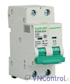 MCB Suntree SCB8-63H 32A 10kA 2P