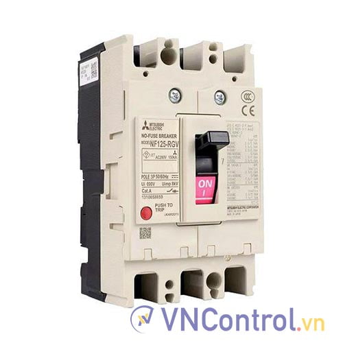 MCCB chỉnh dòng Mitsubishi NF125-RGV 3P 32-40A 150kA