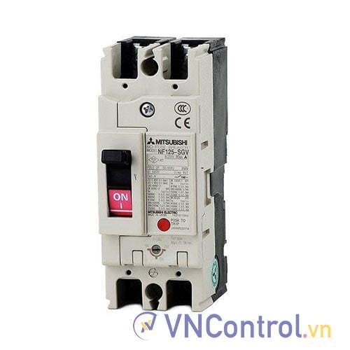 MCCB chỉnh dòng Mitsubishi NF125-SGV 2P 56-80A 85kA
