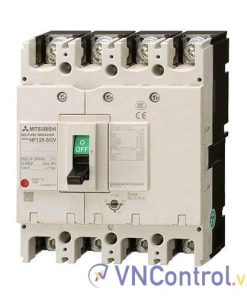 MCCB chỉnh dòng Mitsubishi NF125-SGV 4P 35-50A 36kA