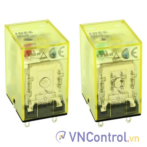 Rơ le nguồn nhỏ gọn IDEC RN4S-NF-D12