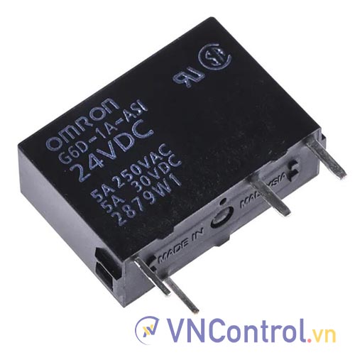 Rơ le công suất OMRON G6D-1A-ASI-AP DC24 BY OMB 4 chân PCB 5A