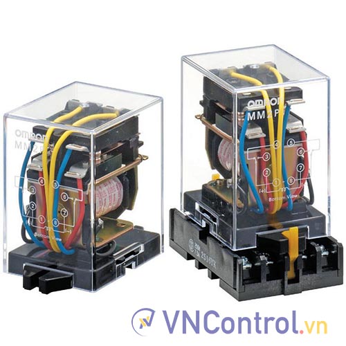 Rơ le công suất OMRON MM4XP-JD AC100/(110) 14 chân tròn 5A