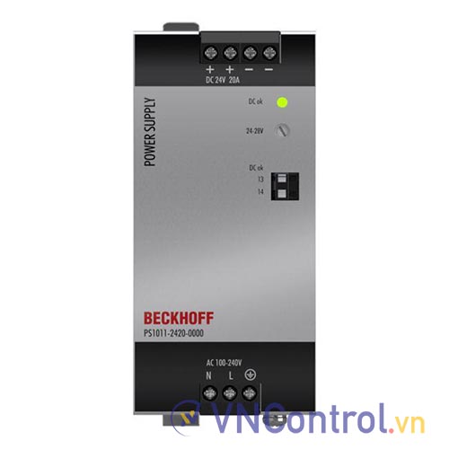 PS1011-2420-0000 | Power supply PS1000; output: 24 V DC, 20 A; input: AC 100…240 V, 1-phase
