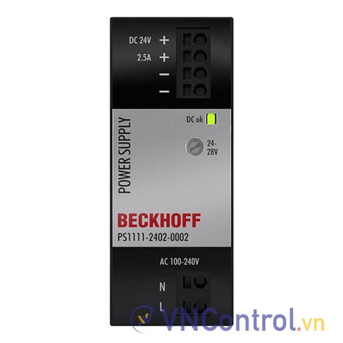 PS1111-2402-0002 | Power supply PS1000; output: 24 V DC, 2.5 A; input: AC 100…240 V, 1-phase, NEC Class2