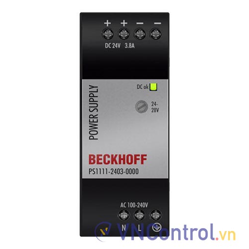 PS1111-2403-0000 | Power supply PS1000; output: 24 V DC, 3.8 A; input: AC 100…240 V, 1-phase, NEC Class 2