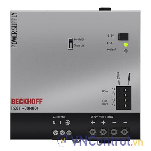 PS3011-4820-0000 | Power supply PS3000; output: 48 V DC, 20 A; input: AC 100…240 V, 1-phase