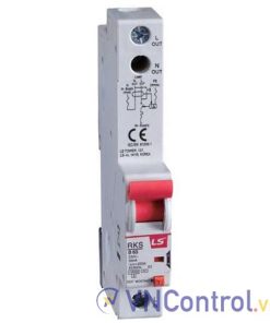 Aptomat chống giật, quá tải (RCBO) LS RKS 1P+N B10A 100mA 10kA