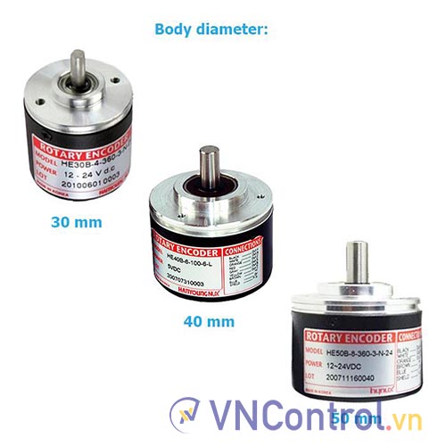 Phát xung (loại trục truyền động) HANYOUNG HE30B-4-360-2-N-24