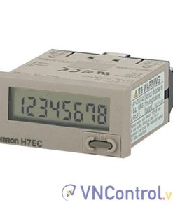 Bộ đếm tổng OMRON H7EC-NV-B 48x24mm, 8 số, nguồn pin