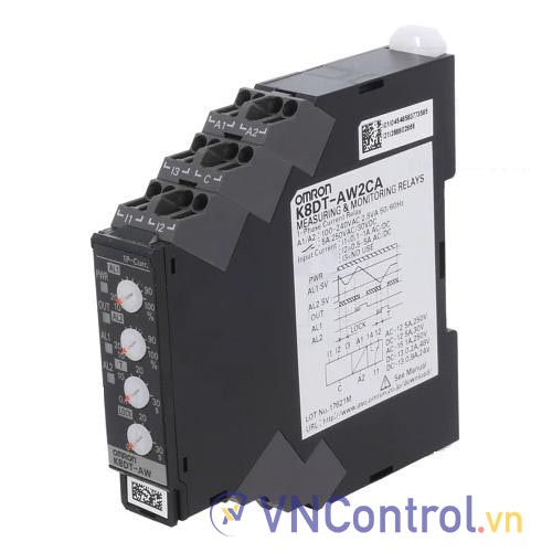 Rơ le bảo vệ dòng 1-pha OMRON K8DT-AW2TD