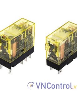 Rơ le nguồn dạng chân cắm (tiếp điểm đôi) IDEC RJ22S-C-A110