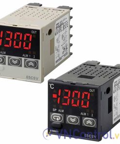 Bộ điều khiển nhiệt độ OMRON E5CSV-R1KJD-W AC/DC24 48x48mm
